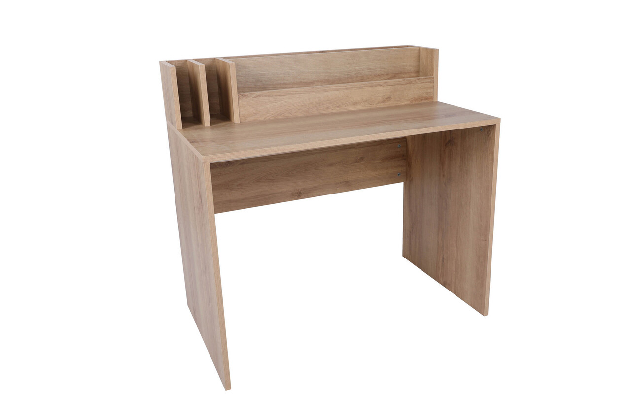 Birou, Hanah Home, Delhi, 100x60x105 cm, Stejar - imagine 5